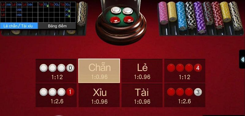 Luật chơi của game xóc đĩa tại nhà dòng BK8