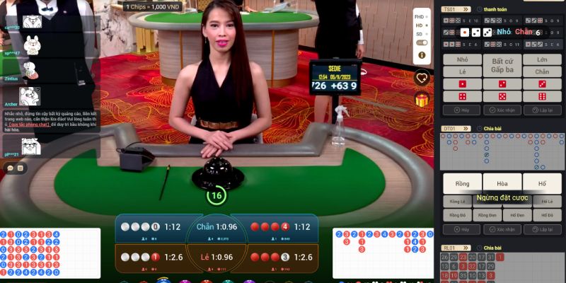 Xóc đĩa trực tuyến Dafabet