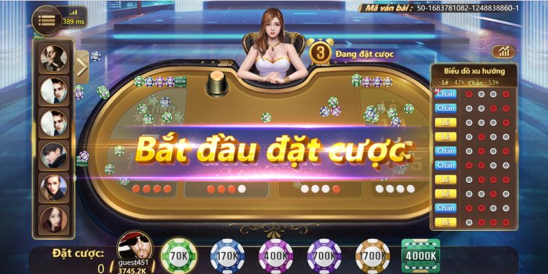 Các loại Xóc đĩa online