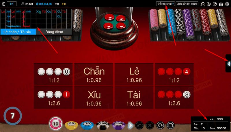 Có nhiều cược thú vị để tham gia