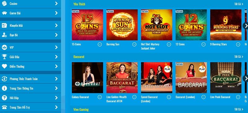 sanh game Winbet da dang voi chat luong cao