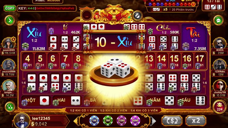 Đánh Sicbo theo người thắng liên tiếp