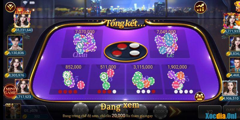 nhà cái Xóc đĩa xanh chín