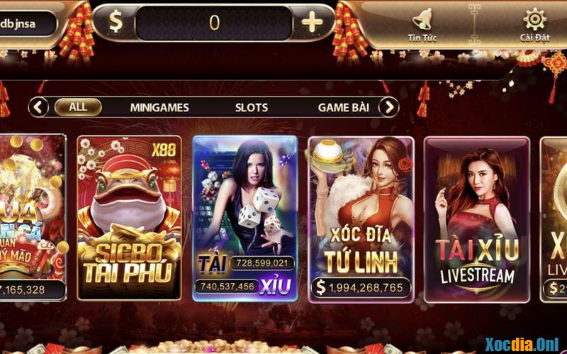 Xóc đĩa tứ linh