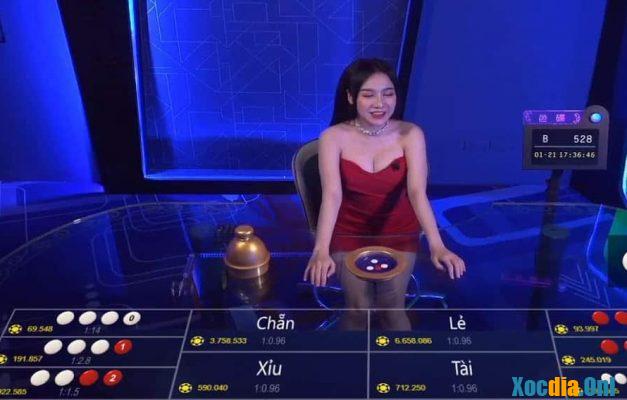 Dealer trò chơi xóc đĩa