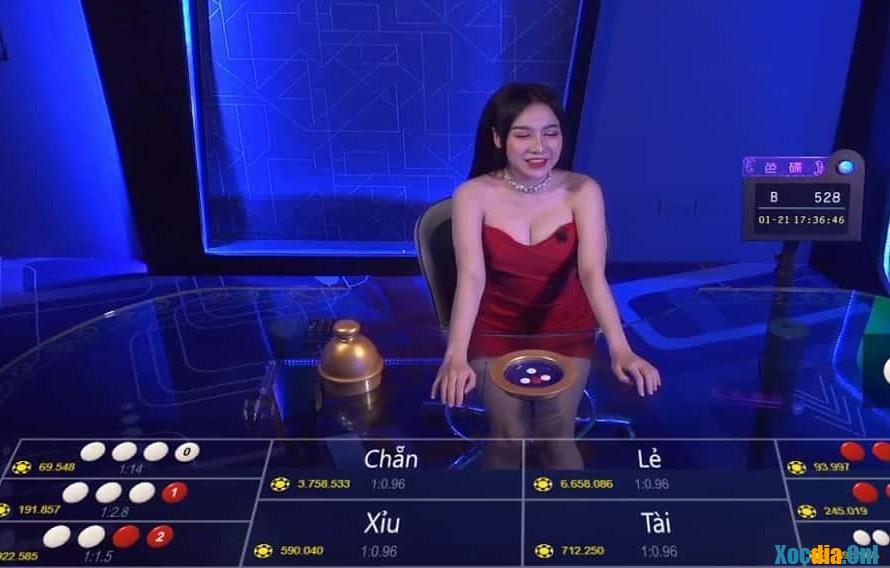 Dealer trò chơi xóc đĩa