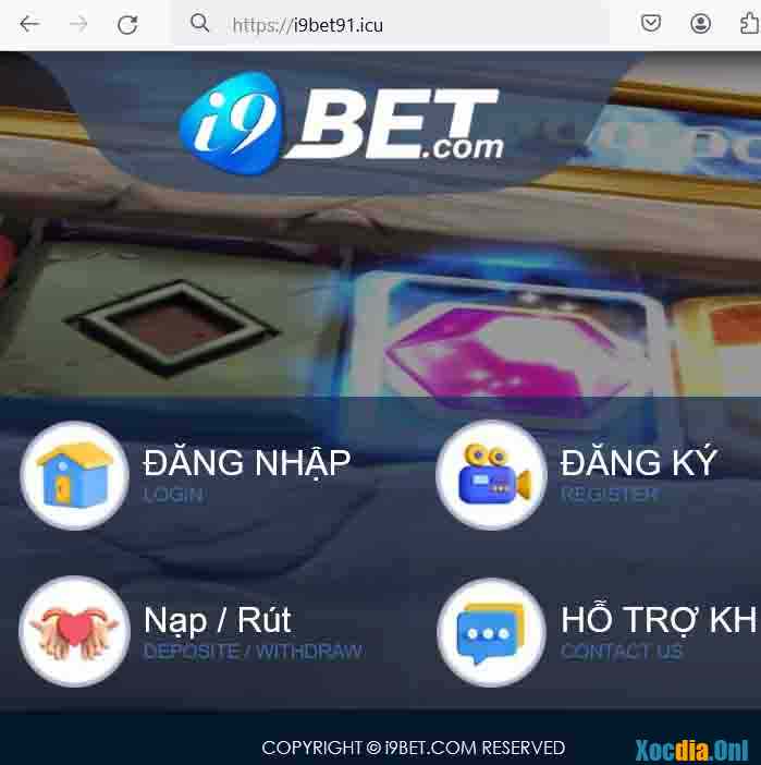 giao diện i9bet91