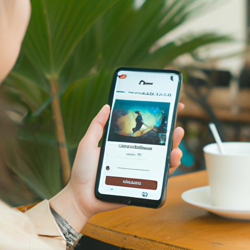 Người tiêu dùng sử dụng áp dụng live stream show tài bất thức giấc nhân sự khi ngồi tại quán cà phê.