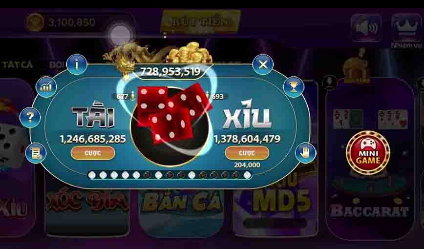 game thủ cược tài xỉu